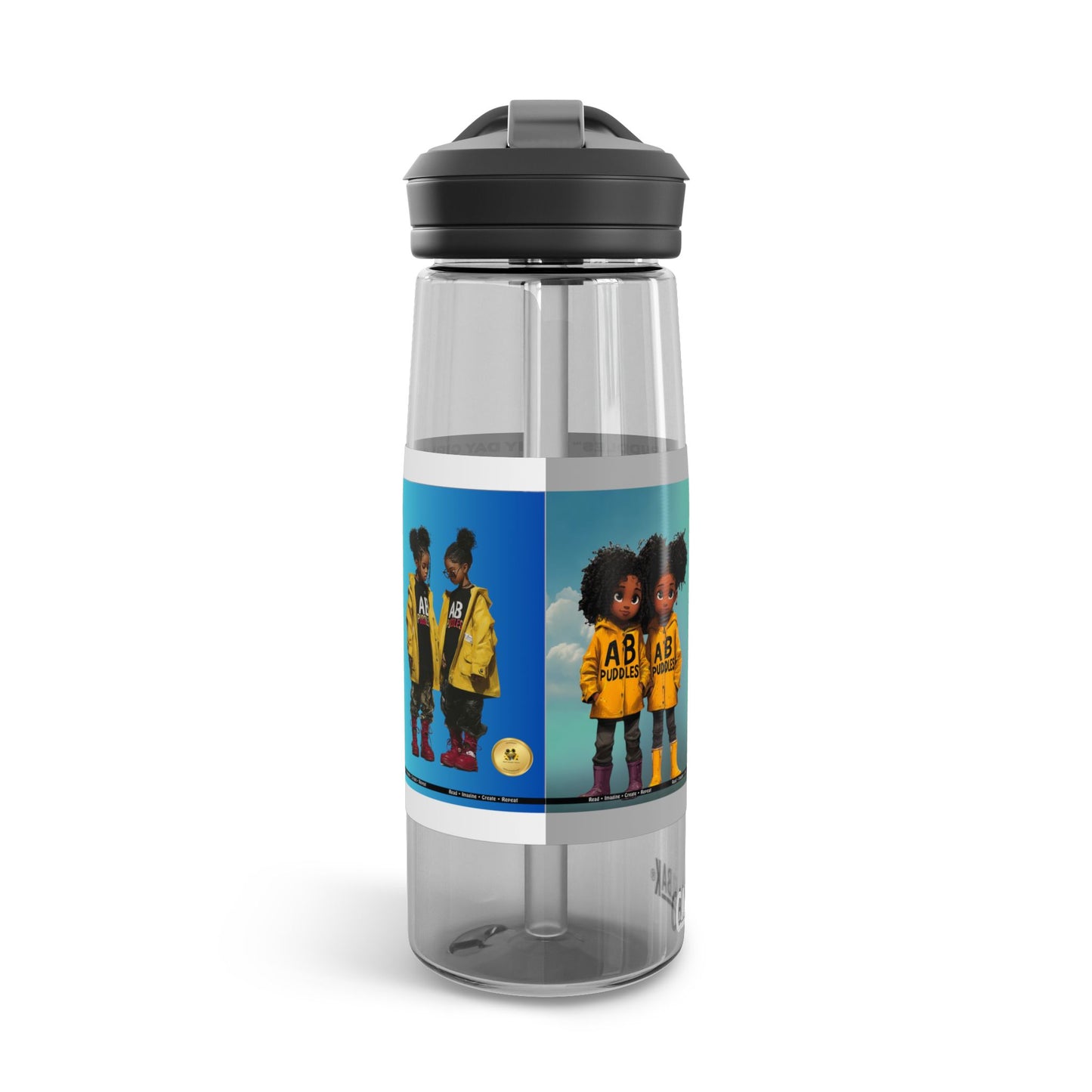 AB Puddles™ Rainy Day Girls™ Water Bottle