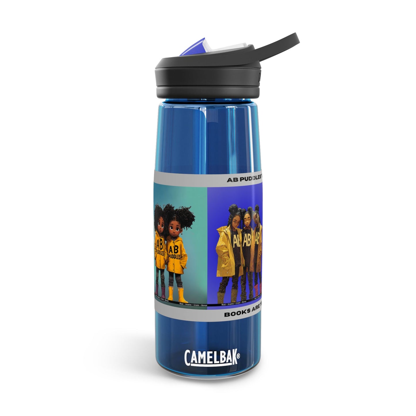 AB Puddles™ Rainy Day Girls™ Water Bottle