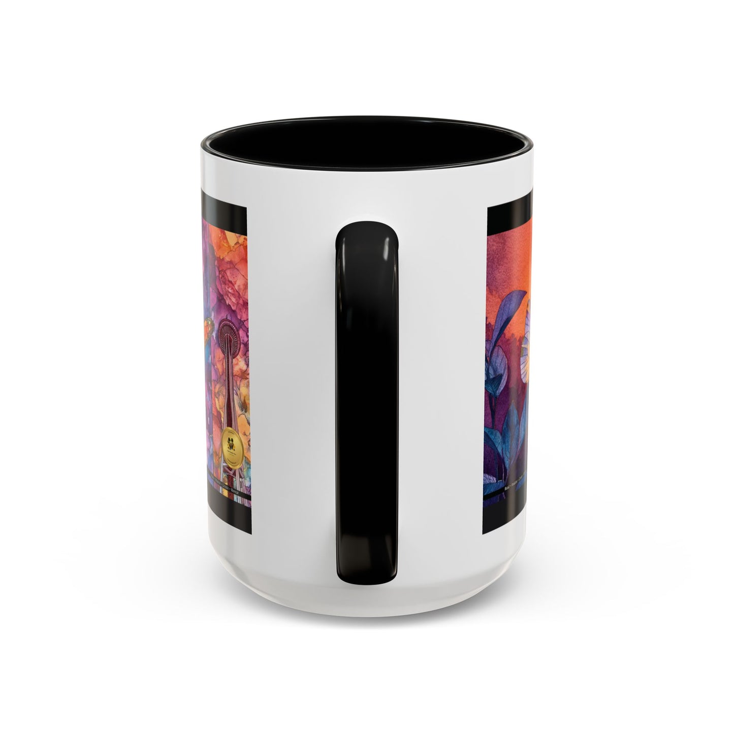 Day Dreaming Butterfly Accent Coffee Mug — Young Reader Club Art