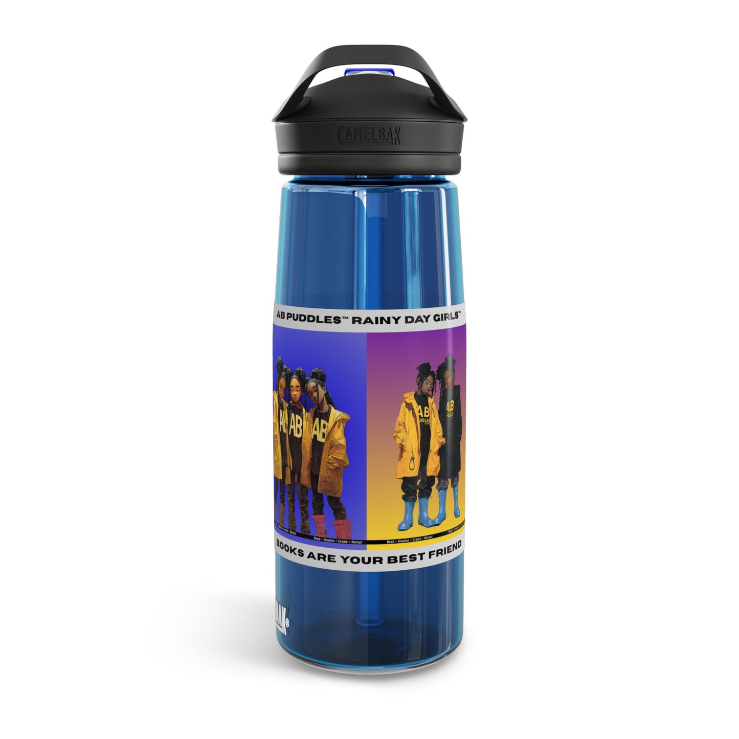 AB Puddles™ Rainy Day Girls™ Water Bottle
