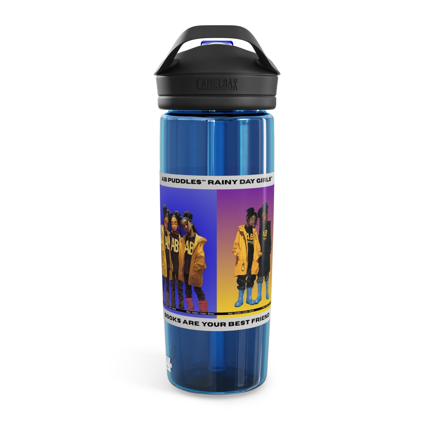 AB Puddles™ Rainy Day Girls™ Water Bottle