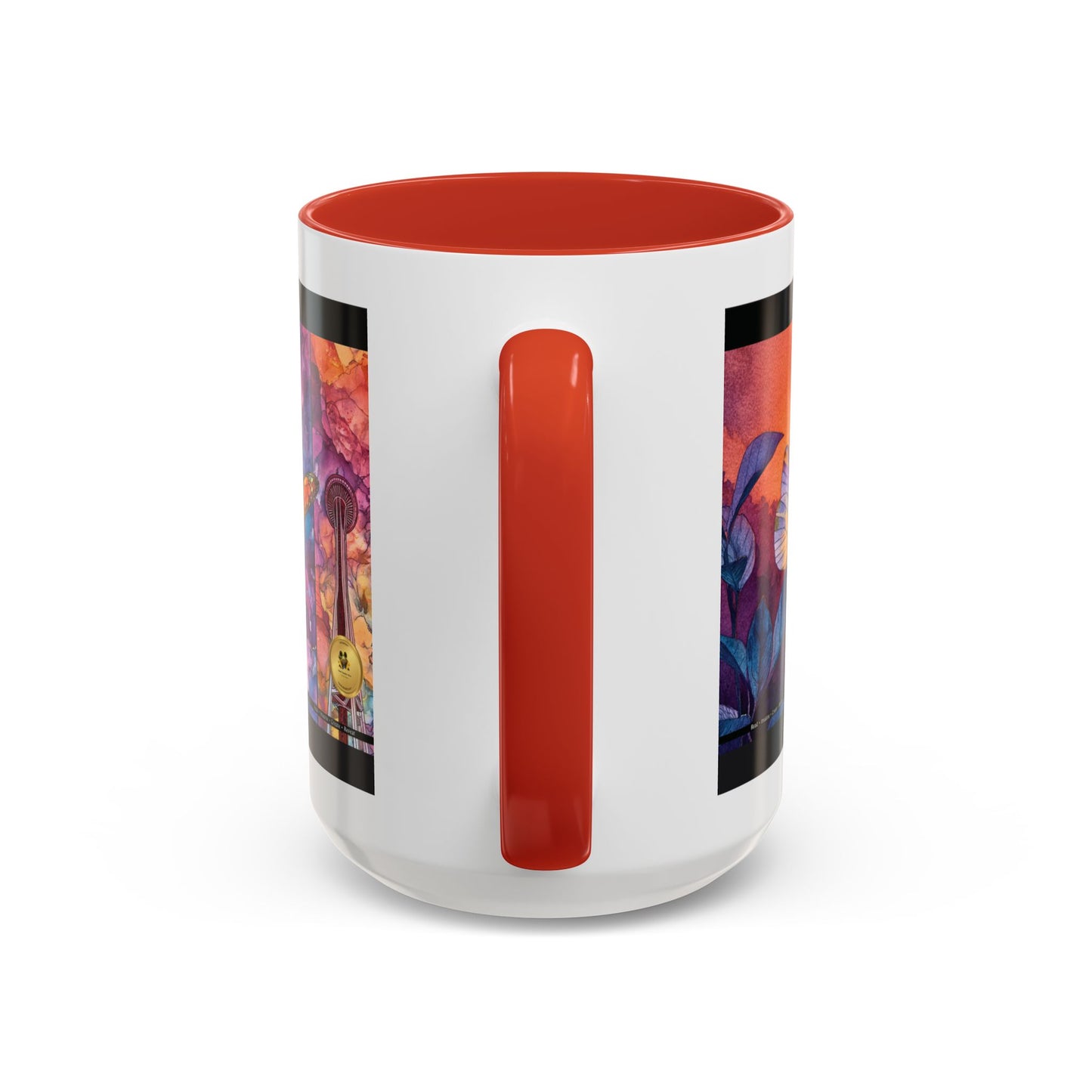 Day Dreaming Butterfly Accent Coffee Mug — Young Reader Club Art