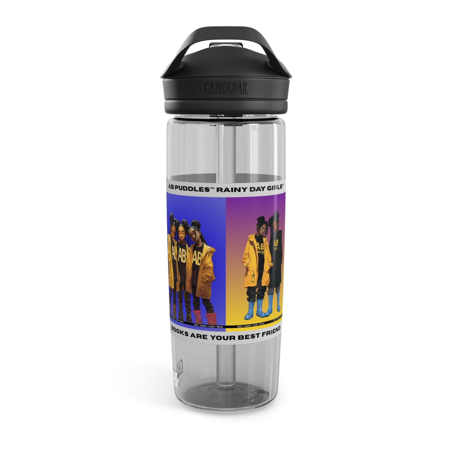 AB Puddles™ Rainy Day Girls™ Water Bottle