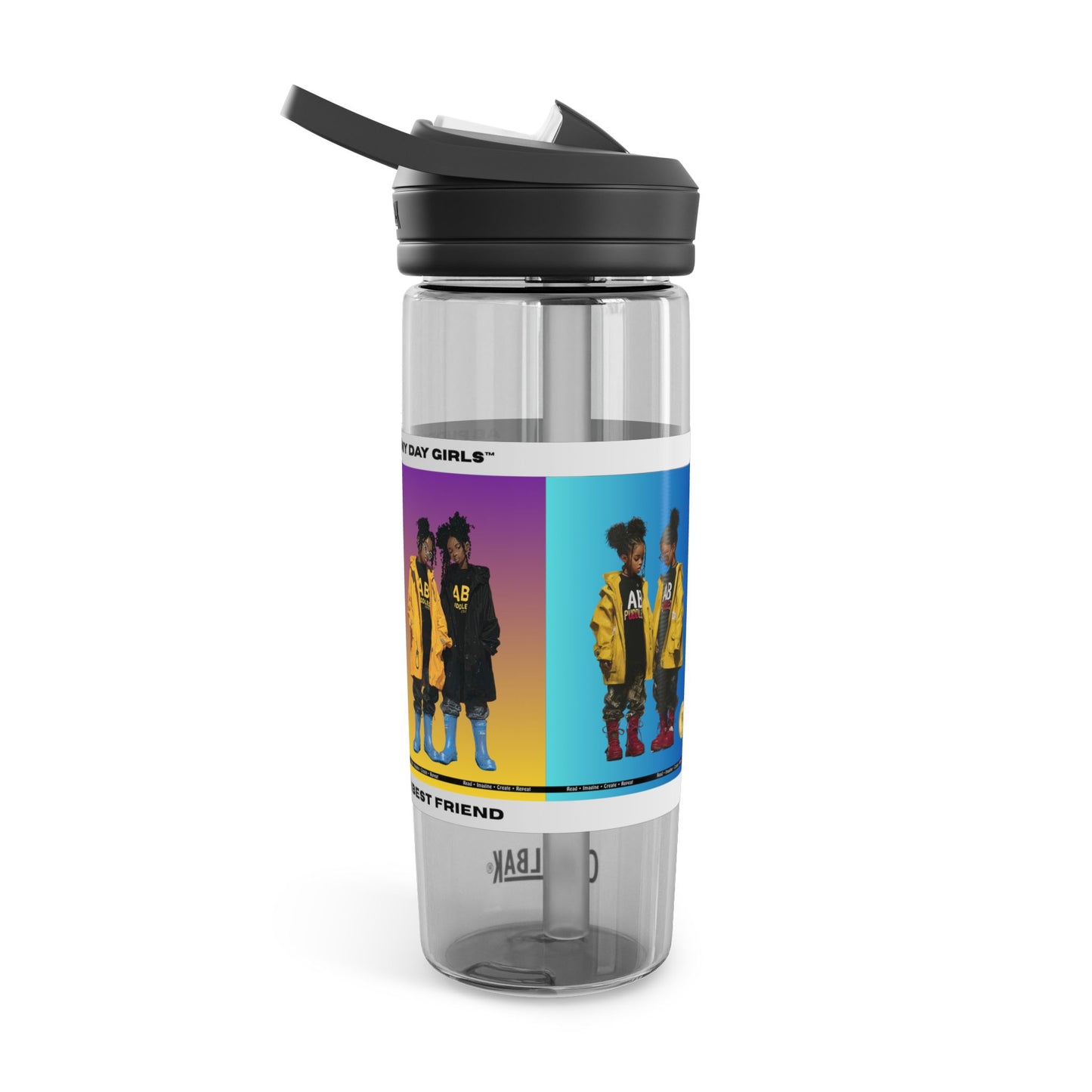 AB Puddles™ Rainy Day Girls™ Water Bottle