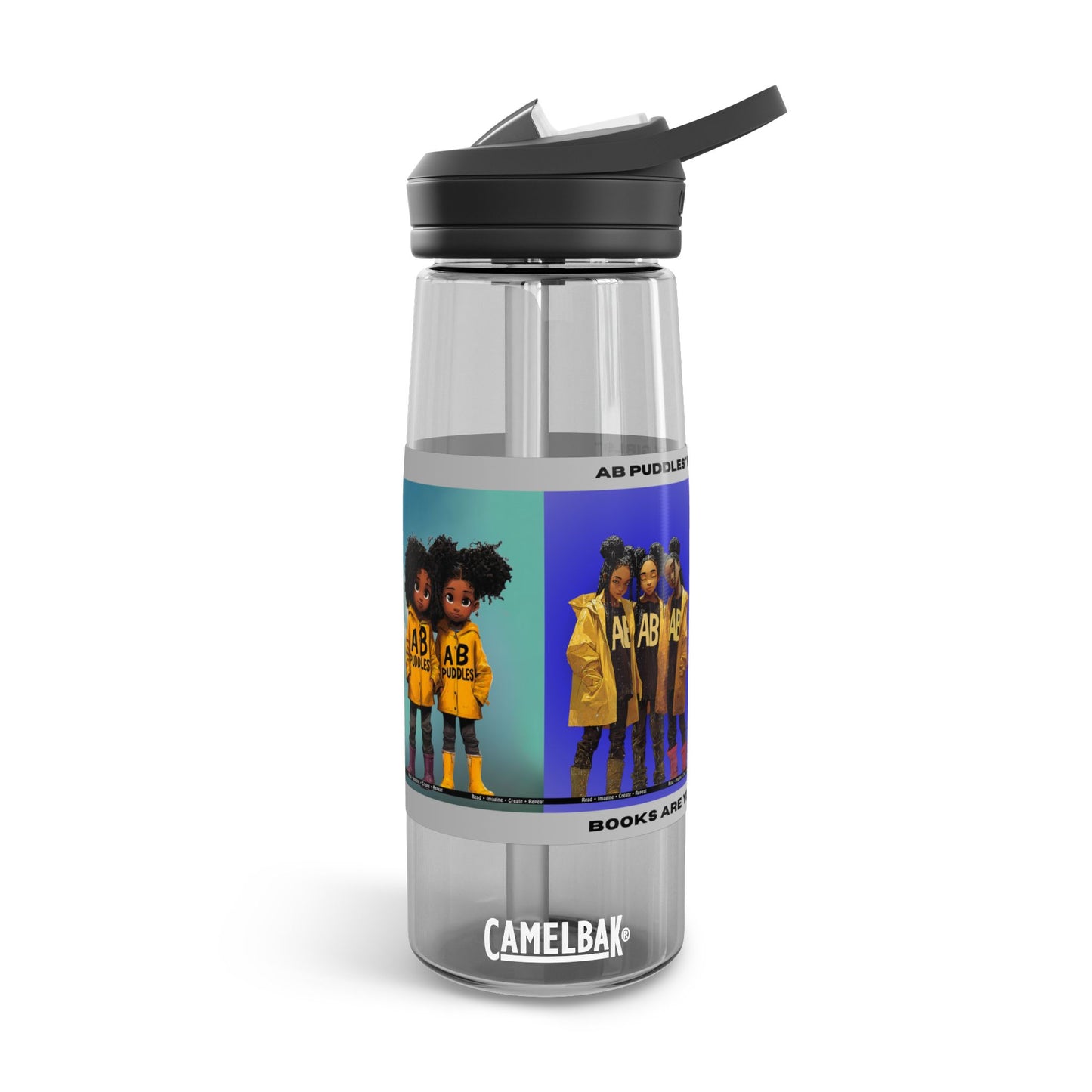 AB Puddles™ Rainy Day Girls™ Water Bottle