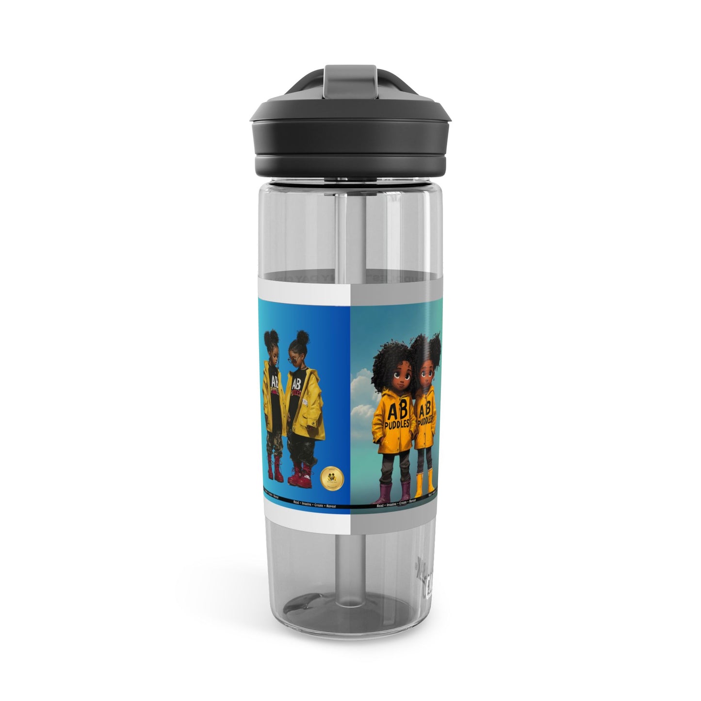 AB Puddles™ Rainy Day Girls™ Water Bottle