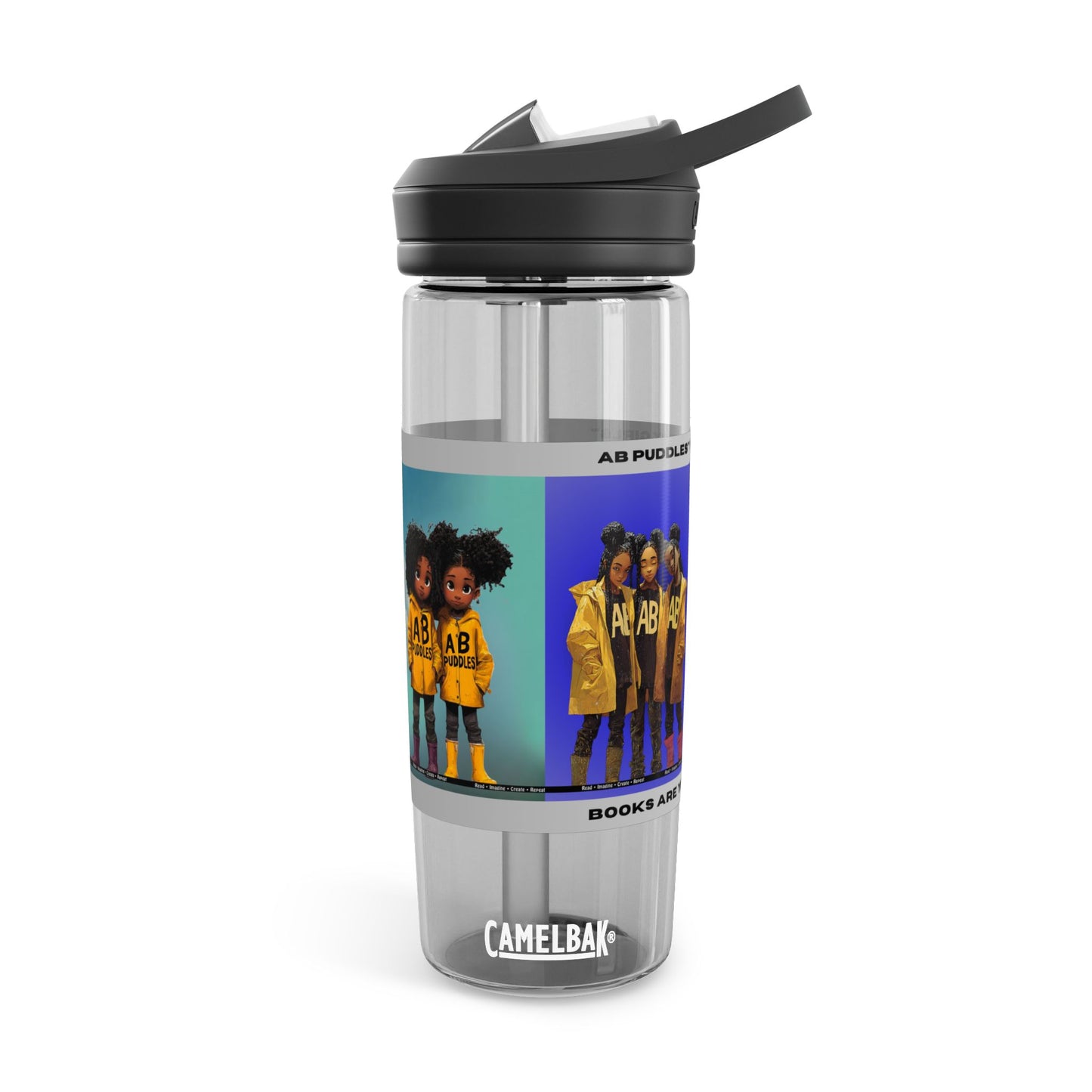 AB Puddles™ Rainy Day Girls™ Water Bottle