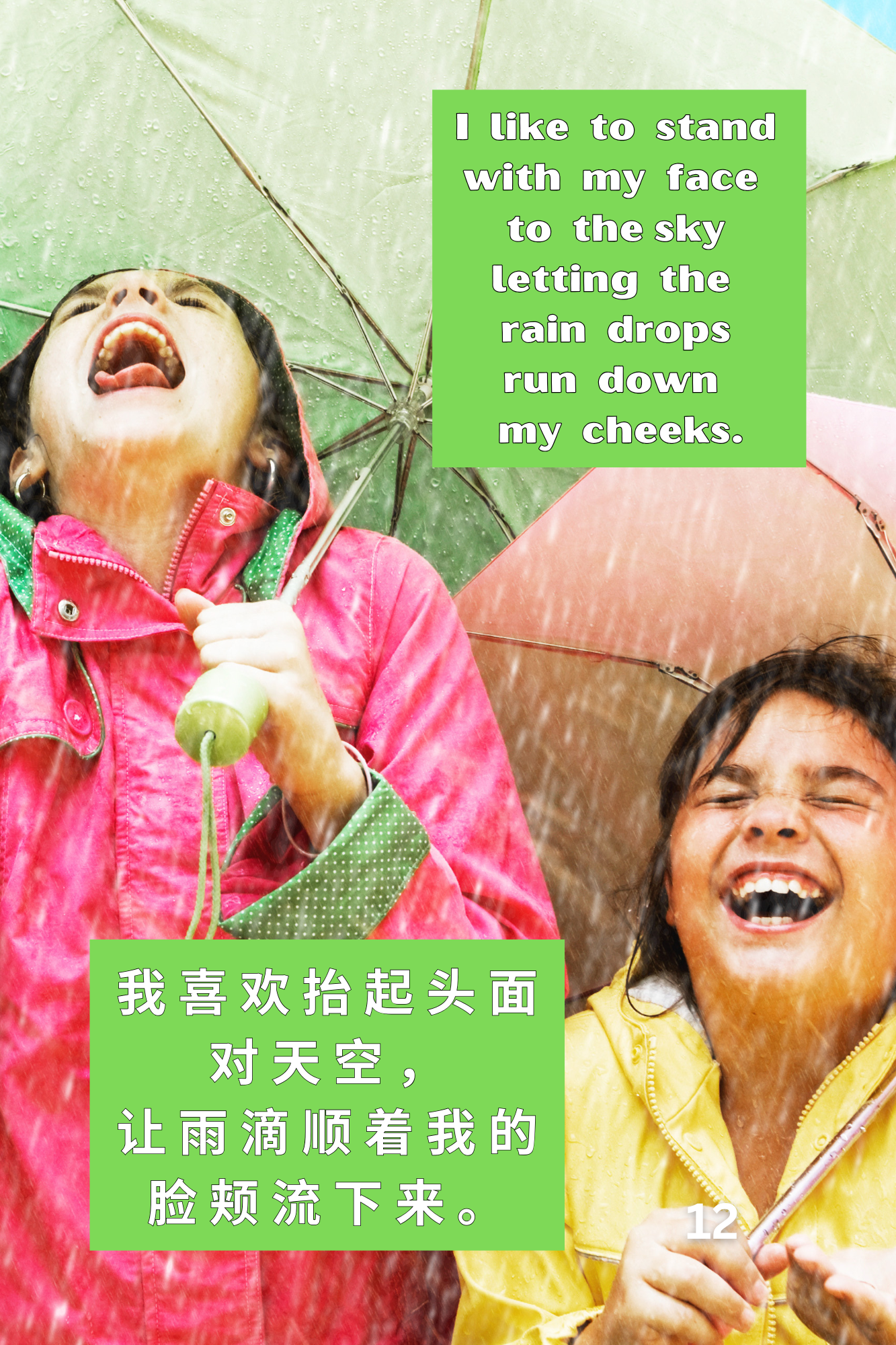 I Really Like Puddles — Mandarin Chinese Edition